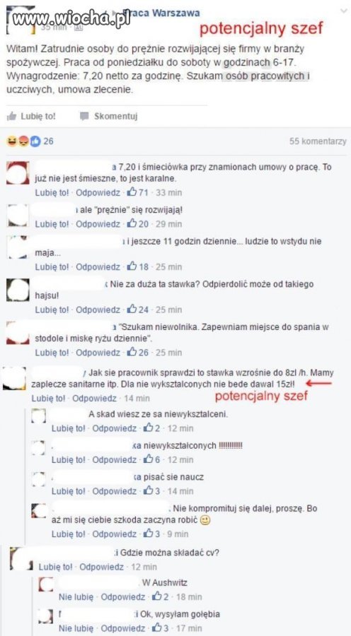 Kusząca propozycja pracy