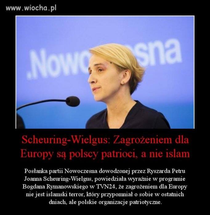 Co tam Francja, to u nas taki terroryzm,
