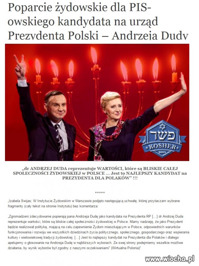 Tak było przed wyborami