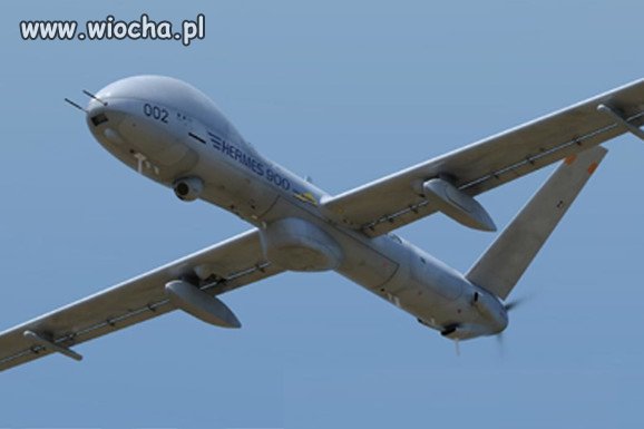 Izraelski dron strzeże nieba nad Warszawą