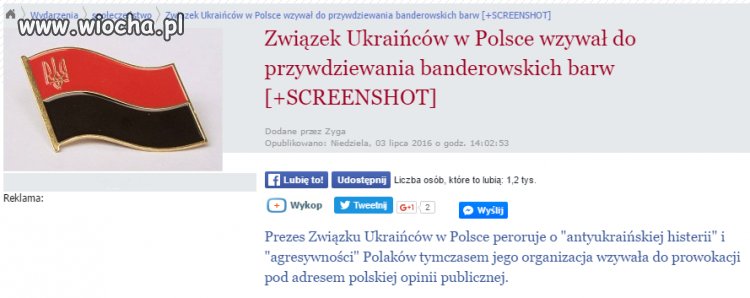 Nasi "bracia" Ukraińcy