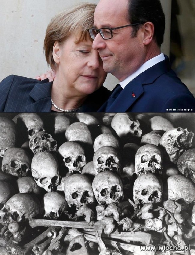 Merkel i Hollande mają krew na rękach
