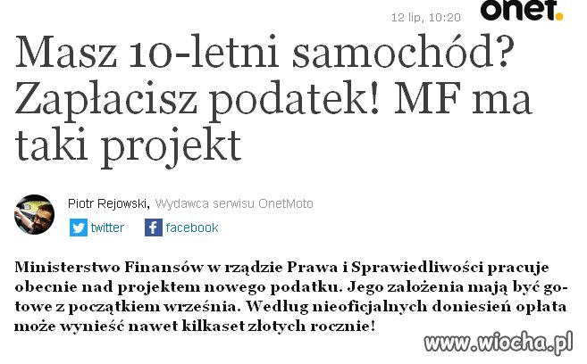 Nowy podatek od Września.