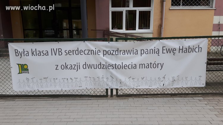 Na płocie pewnego Liceum w ZG