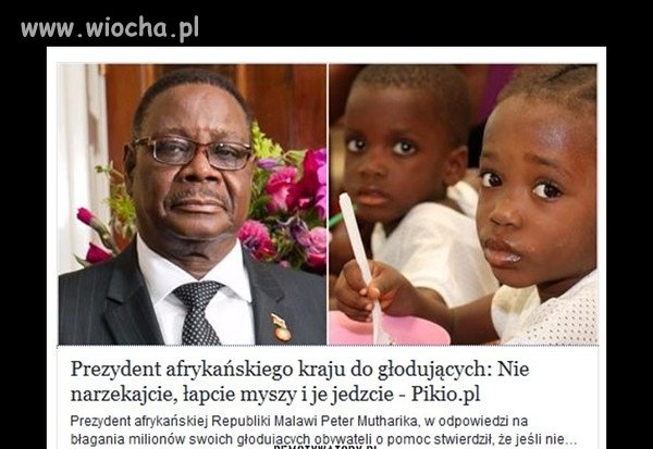 I w Malawi mają swojego Niesiołowskiego.