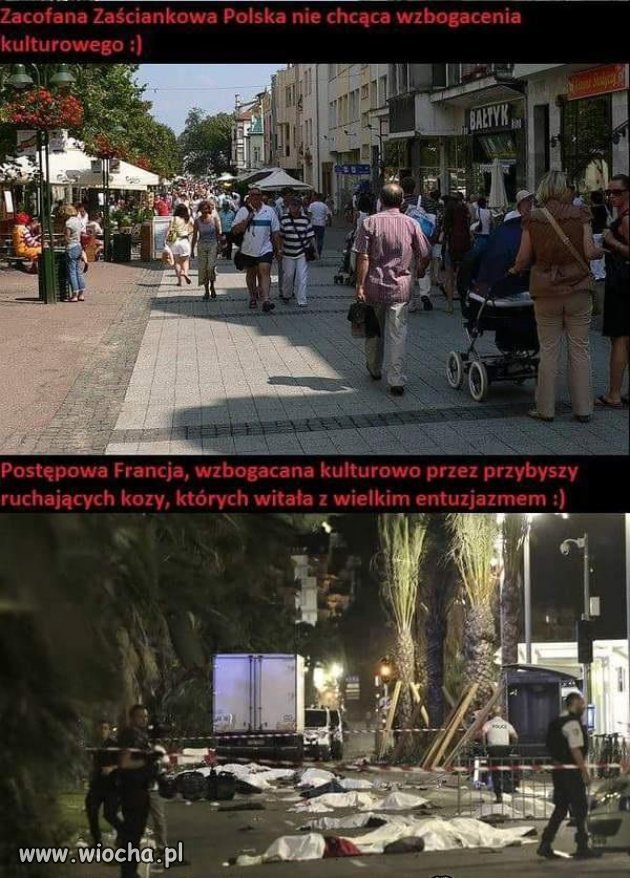 Porównanie... Ach ta Polska, taka zacofana...