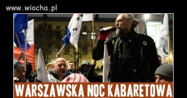 Warszawska noc kabaretowa.