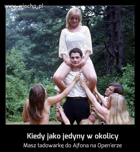 Kiedy jako jedyny w okolicy