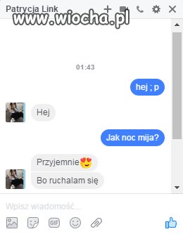 Bo ruchałam się