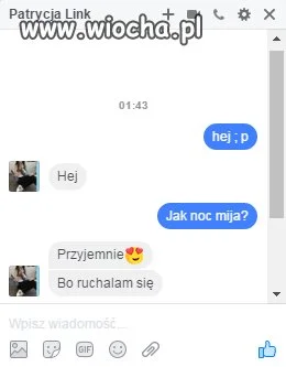 Bo ruchałam się