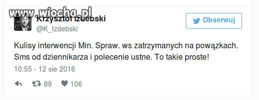 Ma ktoś numer do Zbyszka?