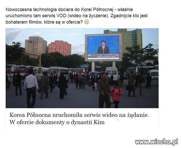 Korea Północna uruchomiła serwis wideo na żądanie