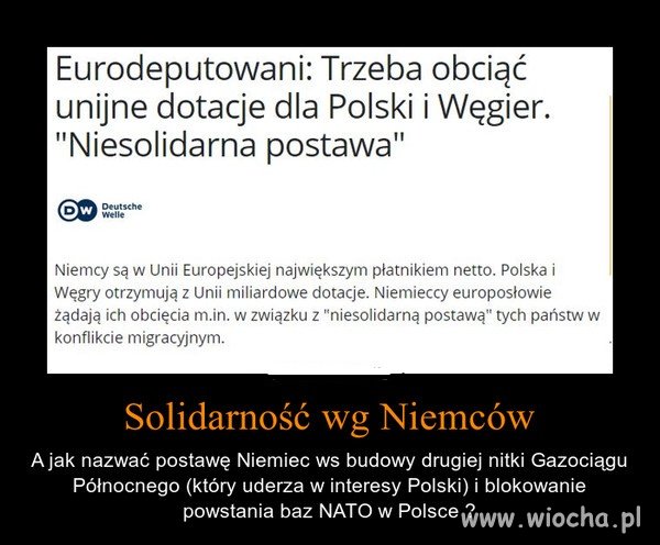 Na siłę przyjmować uchodźców.