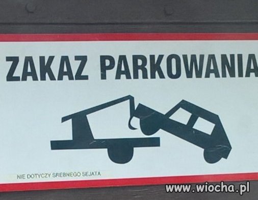 Zakaz Parkowania