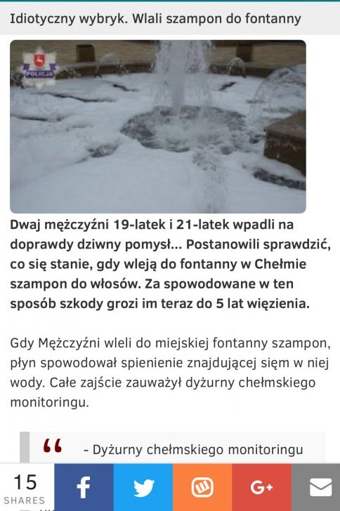 Chcieli się wykąpać 