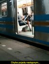 Tymczasem w metrze.