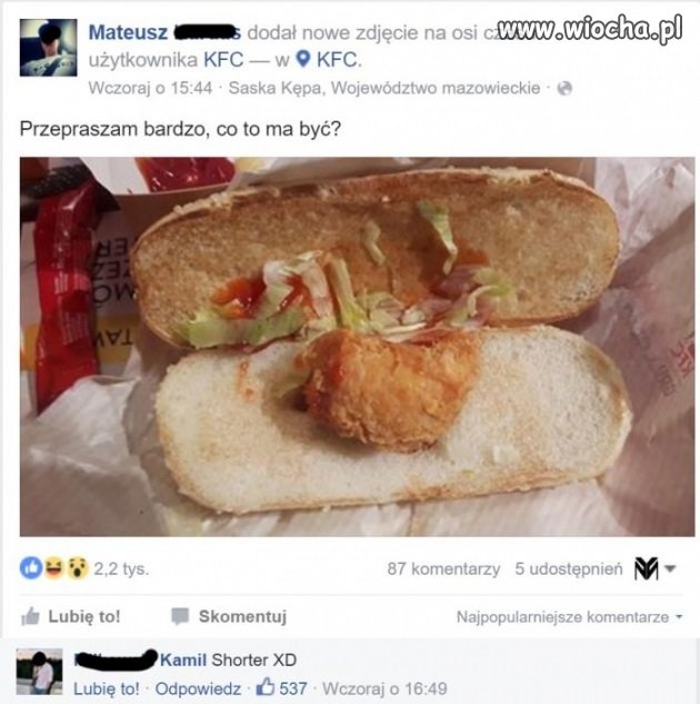 Tymczasem w KFC