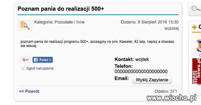 Czego się nie robi dla pieniędzy...