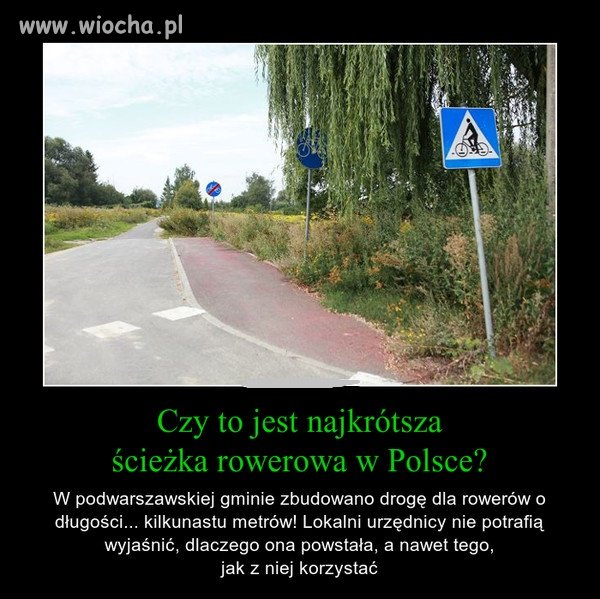 Ścieżka rowerowa dla początkujących.