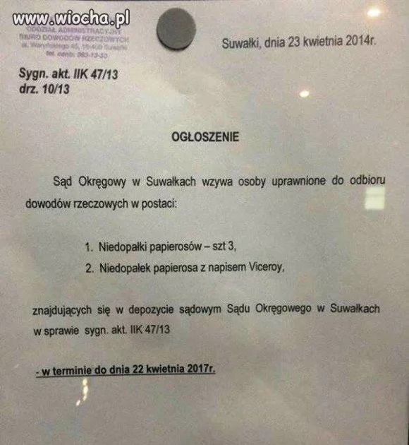 Bogaty depozyt sądowy
