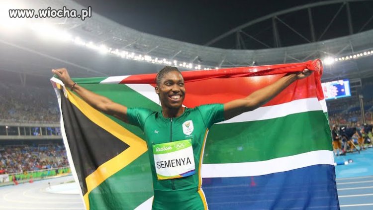 Caster Semenya mistrzynią(?) olimpijską na 800m.