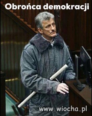 Ta kreatura decyduje w sejmie o ustawach
