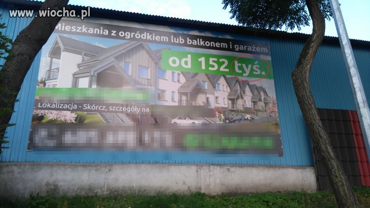 I znowu mieszkanie za tyś