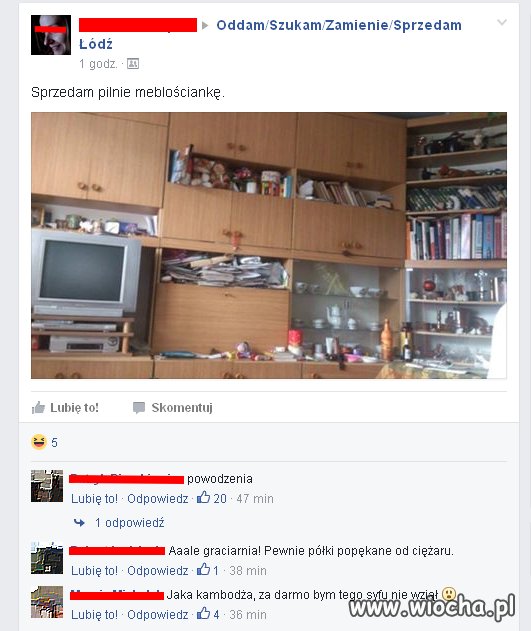 Sprzedam meblościankę