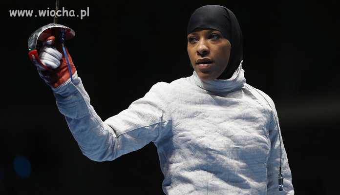  Ibtihaj Muhammad Muzułmanka - typowa amerykanka