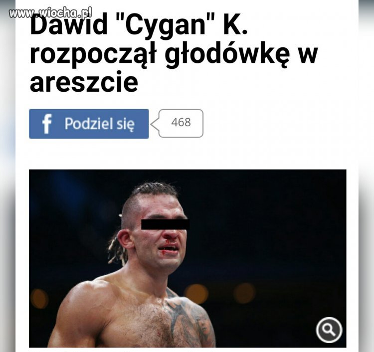 Popieram jego protest, życzę mu żeby był skuteczny