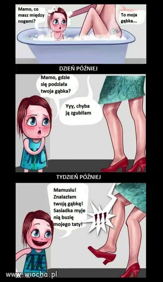 Gąbka między nogami 
