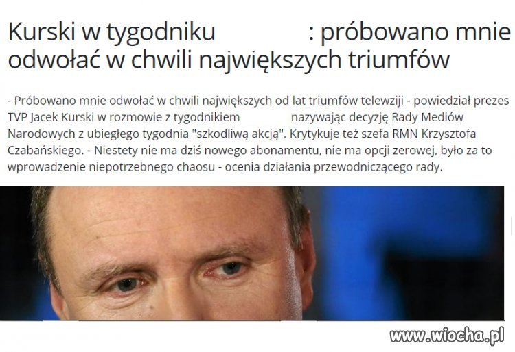 TAKIE RZECZY TYLKO W TVPis...