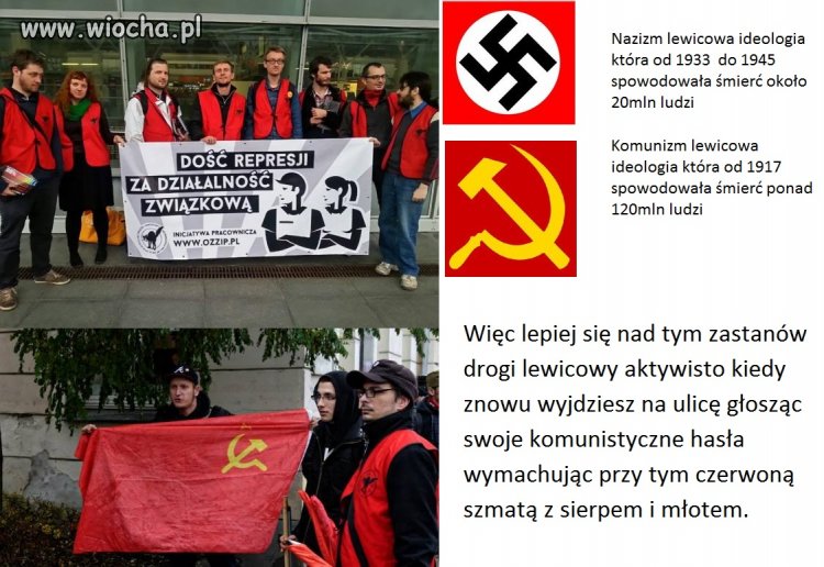 Dzielnie walczą z fashysmem 