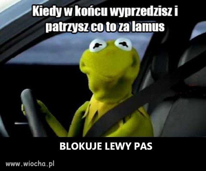 Dla tych co nie wiedzą po co lewy pas.