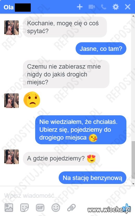 Ola i drogie miejsca