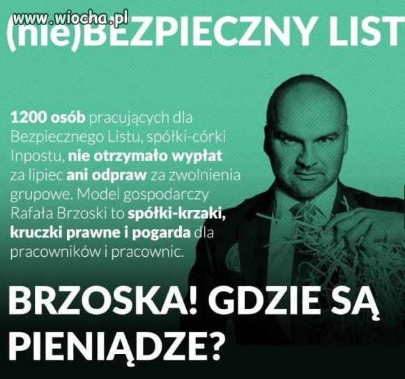 Rozchodzi się o ok. 10mln PLN