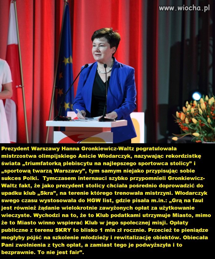 HGW gratuluje Anicie Włodarczyk