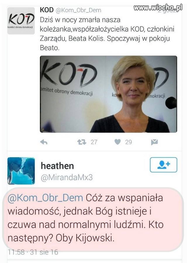 Ludzka podłość nie zna granic. 