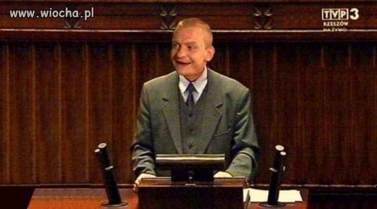 Obrady w sejmie.