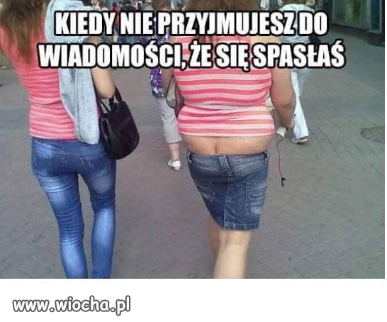 Ja nie jestem gruba ! 