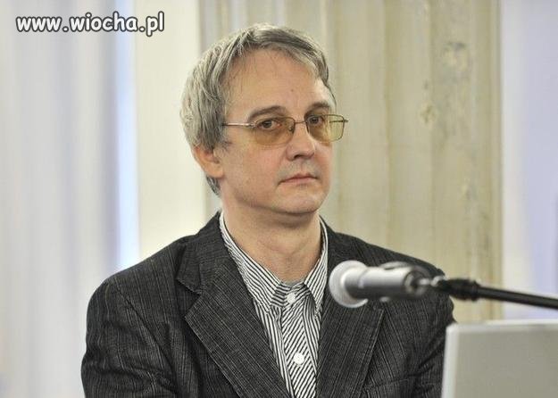 Był pierwszy na miejscu katastrofy.