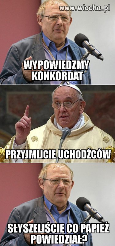 Podwójne standardy.