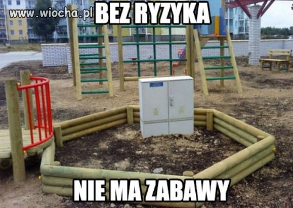 Plac zabaw.