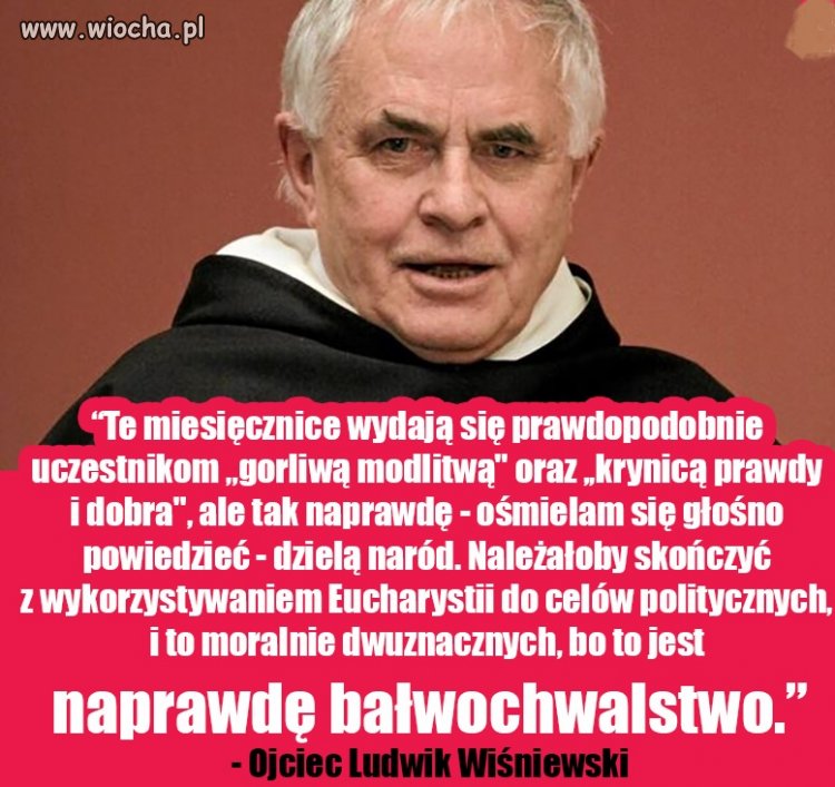 Głos duchownego w sprawie "miesięcznic"