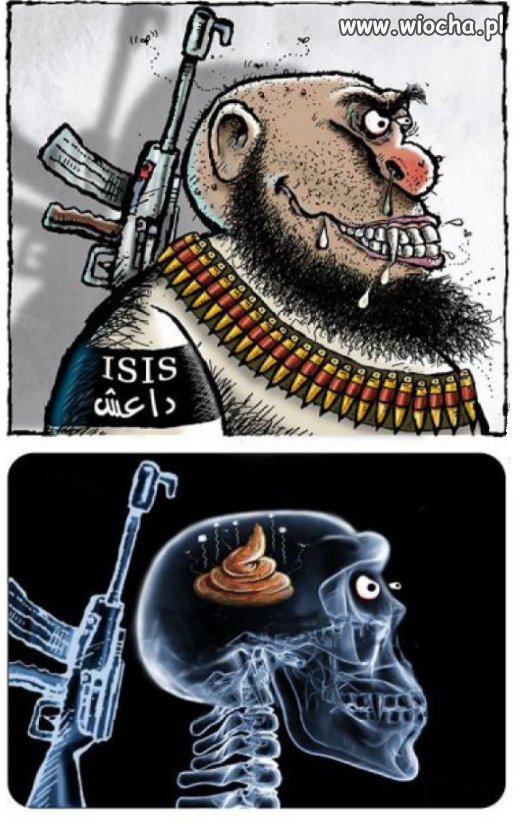 Bojownik ISIS.