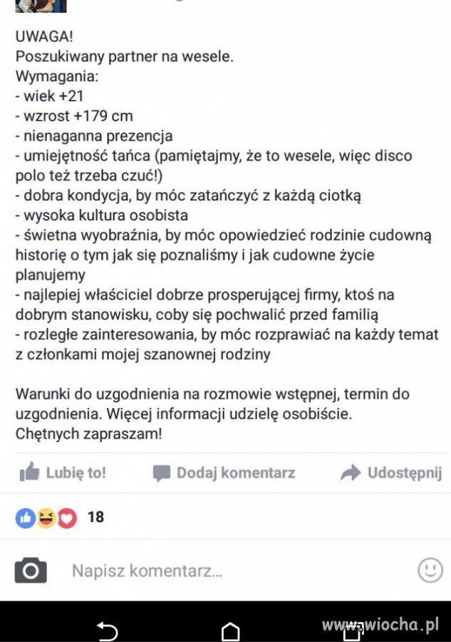 Wybaczcie,bo to już nie jest nawet wiocha