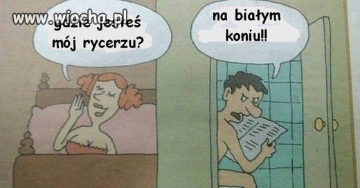 Na bialym koniu