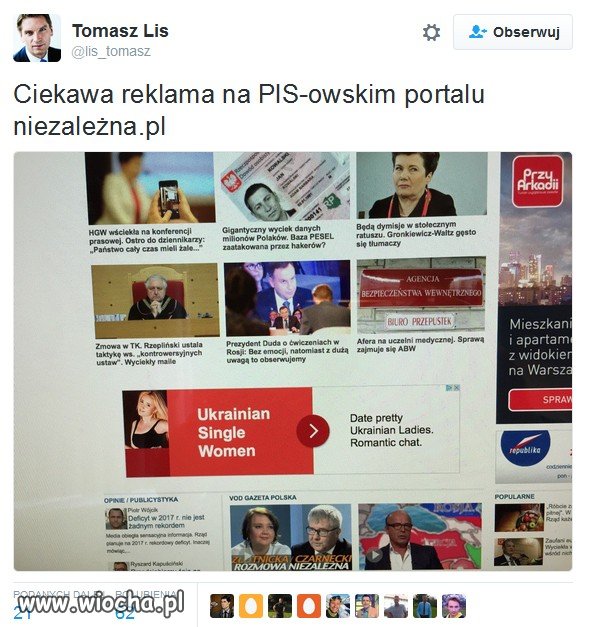 Samozaoranie Tomasza Lisa.