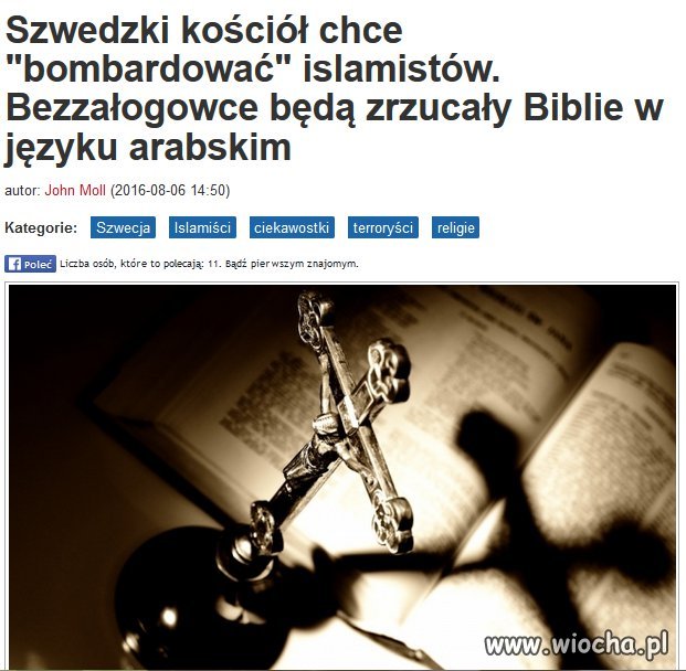 Szwedzi zaatakują ISIS