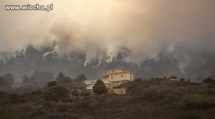 Niemiecki arab podpalił wyspę La Palma